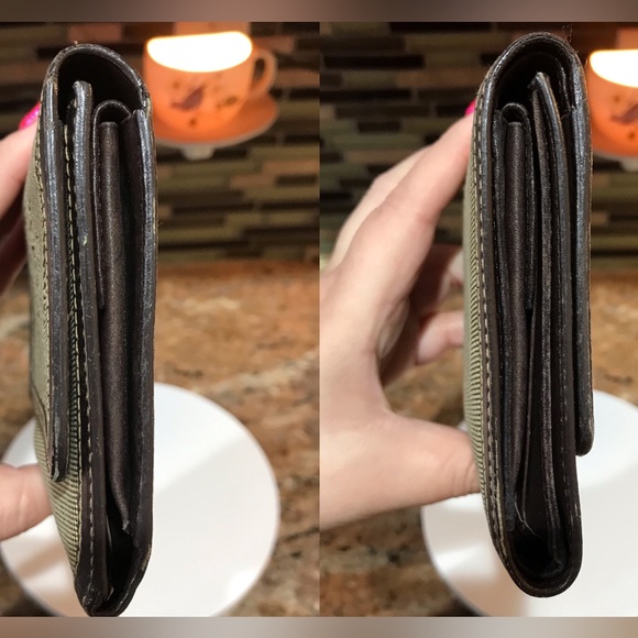 PRADA Signature Jacquard Leather Trifold Wallet 😍❤️‍🔥 - Picture 15 of 17